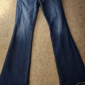 American Eagle Outfitters Dark Blue Flare Jeans